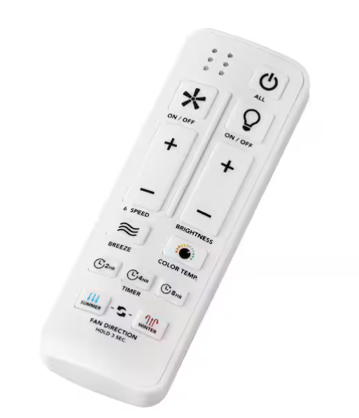 72” Smart Indoor/Outdoor Ceiling Fan – Matte Black with Remote (Kensgrove II)